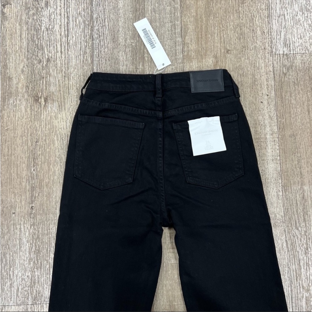NWT Jonathan Simkhai River Straight Leg Denim size 25 $245 - Picture 4 of 5